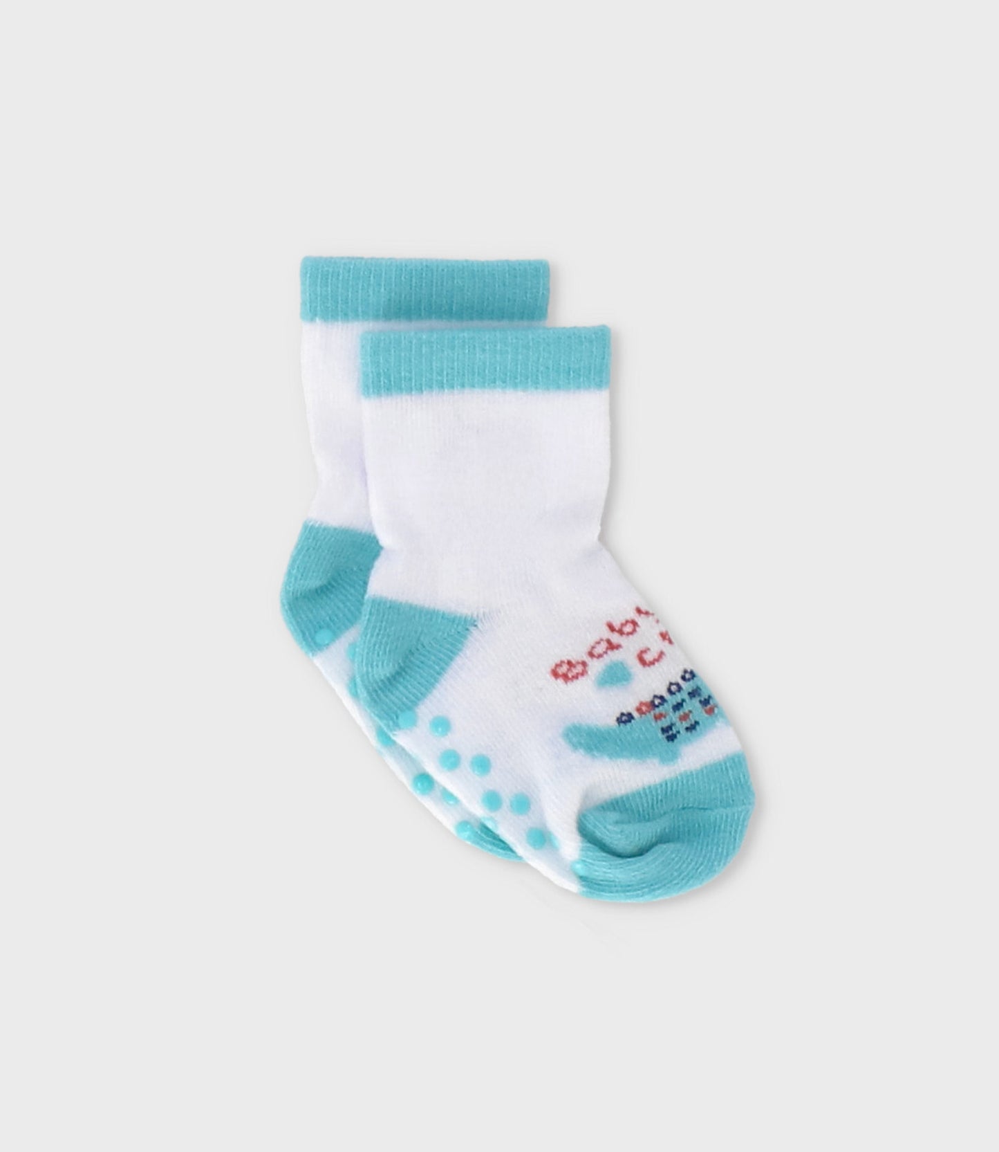 Calcetín recién nacido baby croc 0-6 meses / Menta