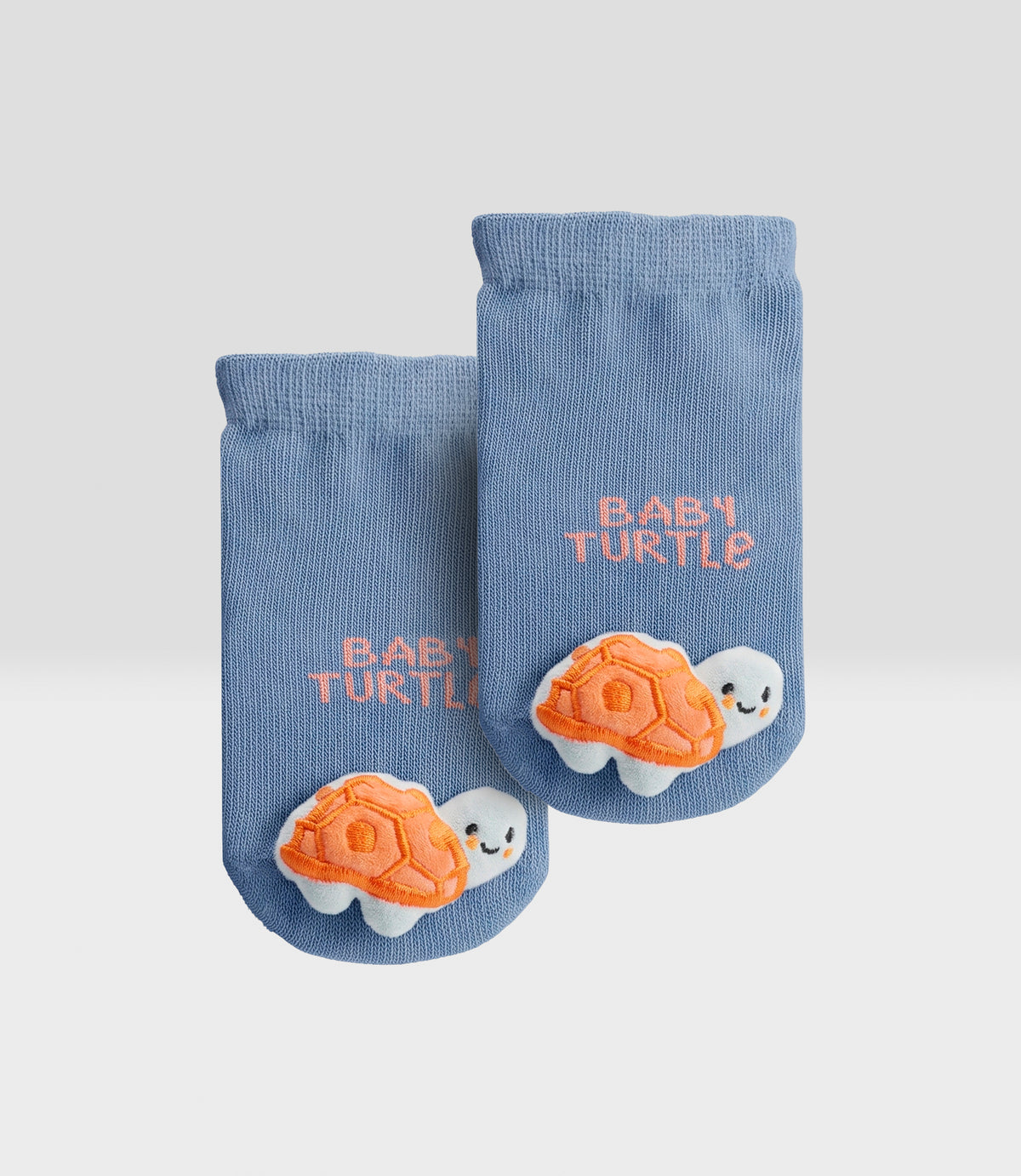 Calcetín recién nacido baby turtle 0-6 meses / Azul