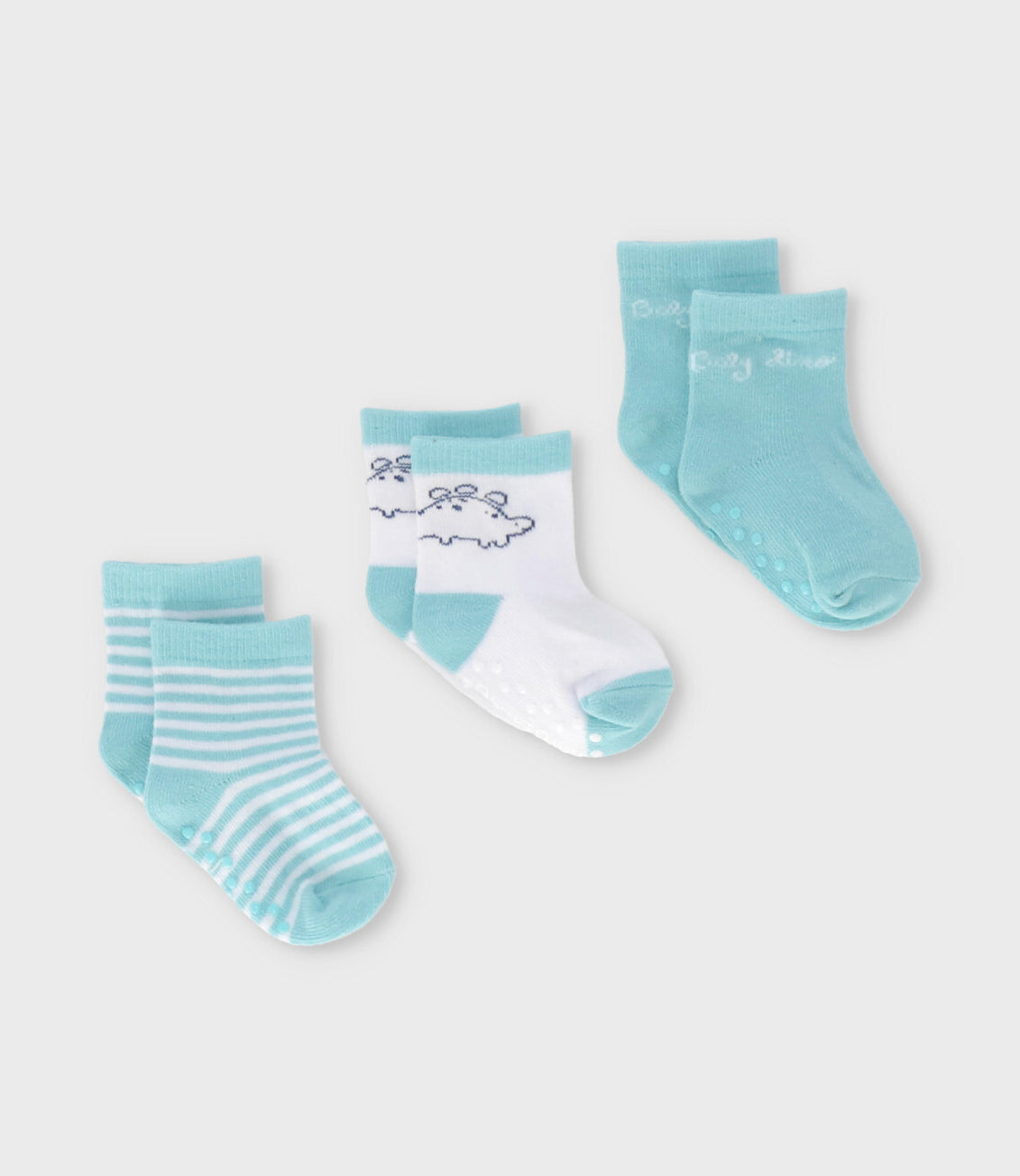 Pack calcetín recién nacido 3 pares 0-6 meses / Varios