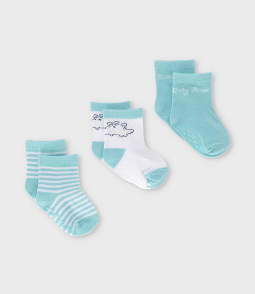 Pack calcetín recién nacido 3 pares 0-6 meses / Varios