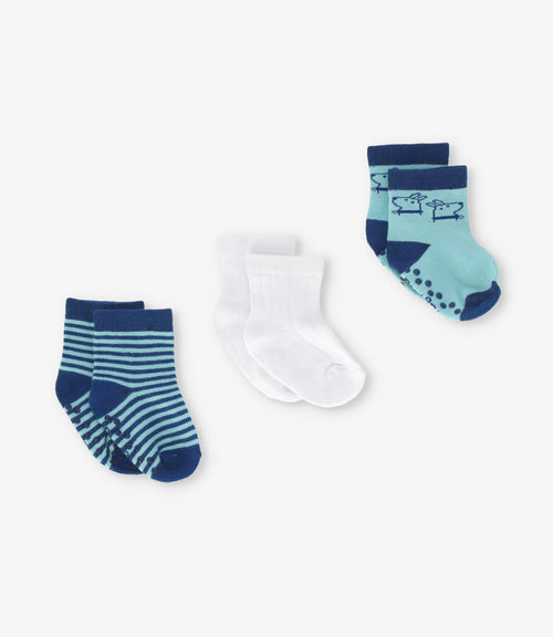 Pack calcetín recién nacido 3 pares