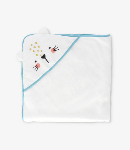 Toalla recién nacido con capucha