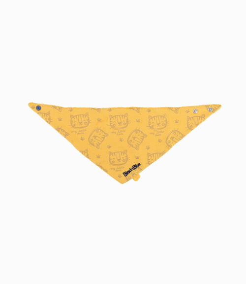 Babero Recién Nacido Bandana Talla Única / Mostaza