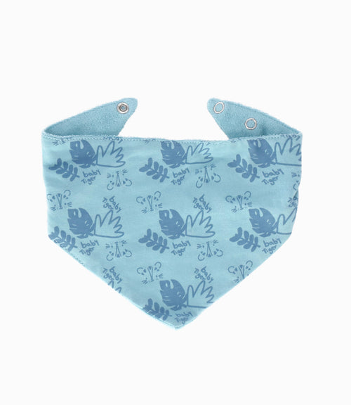 Babero recién nacido con tigre