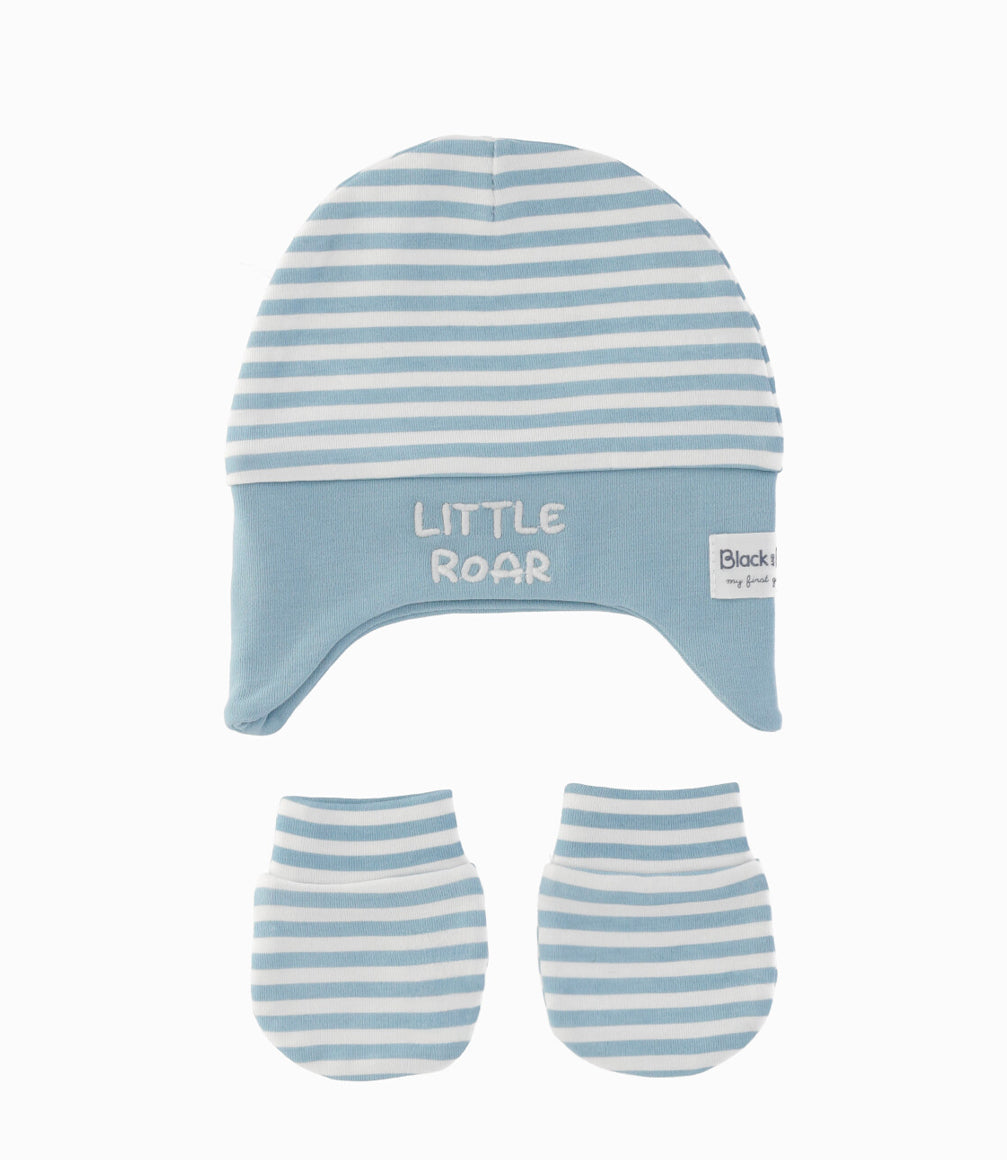 Pack recién nacido de gorro y mitones