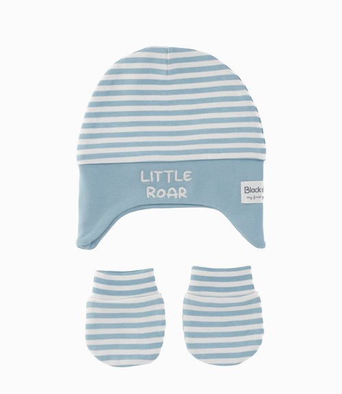 Pack recién nacido de gorro y mitones