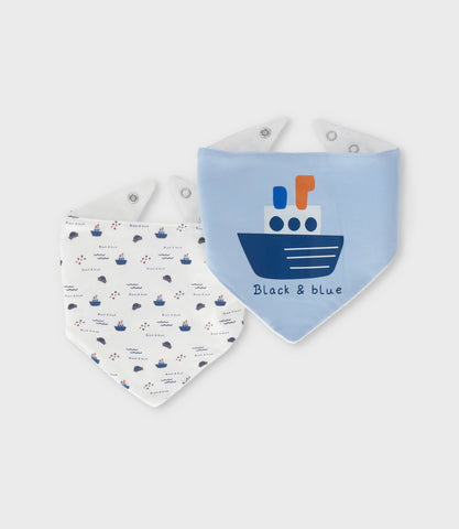 Pack babero recién nacido 2 unidades