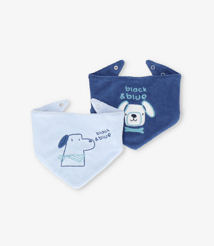 Pack babero recién nacido con perrito