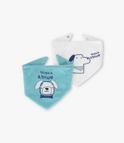 Pack babero recién nacido con perrito