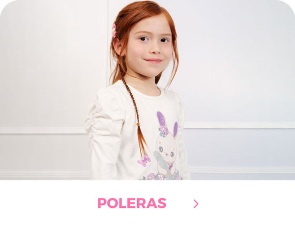 Ofertas poleras niña 