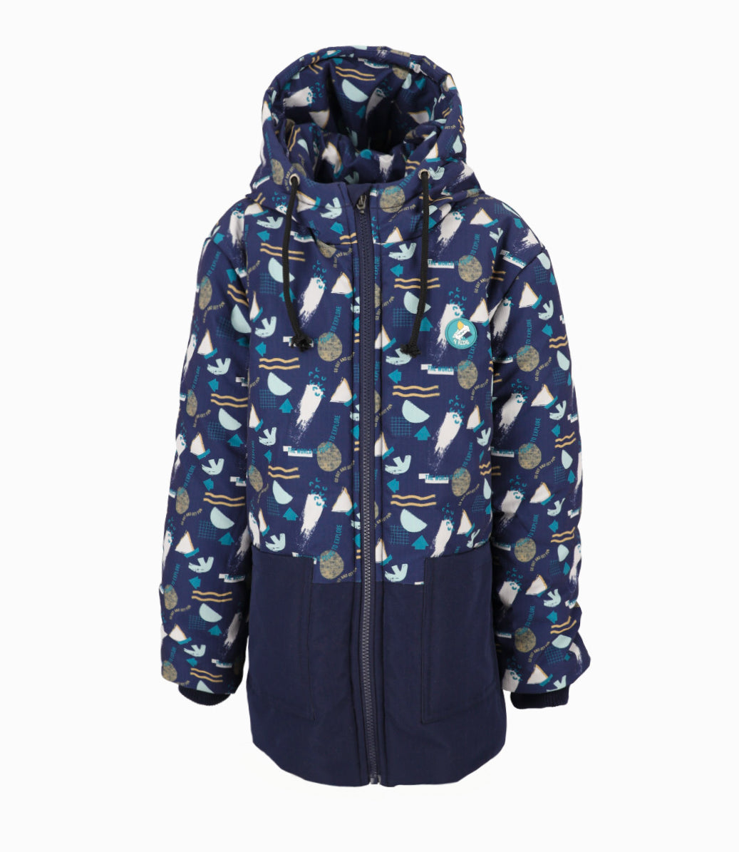 Parka niño con diseño