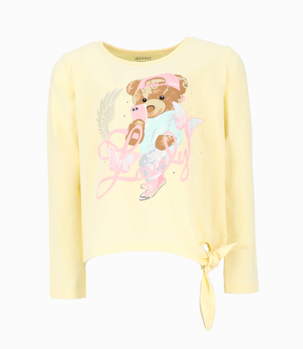 Polera niña lovely 2 años / Amarillo