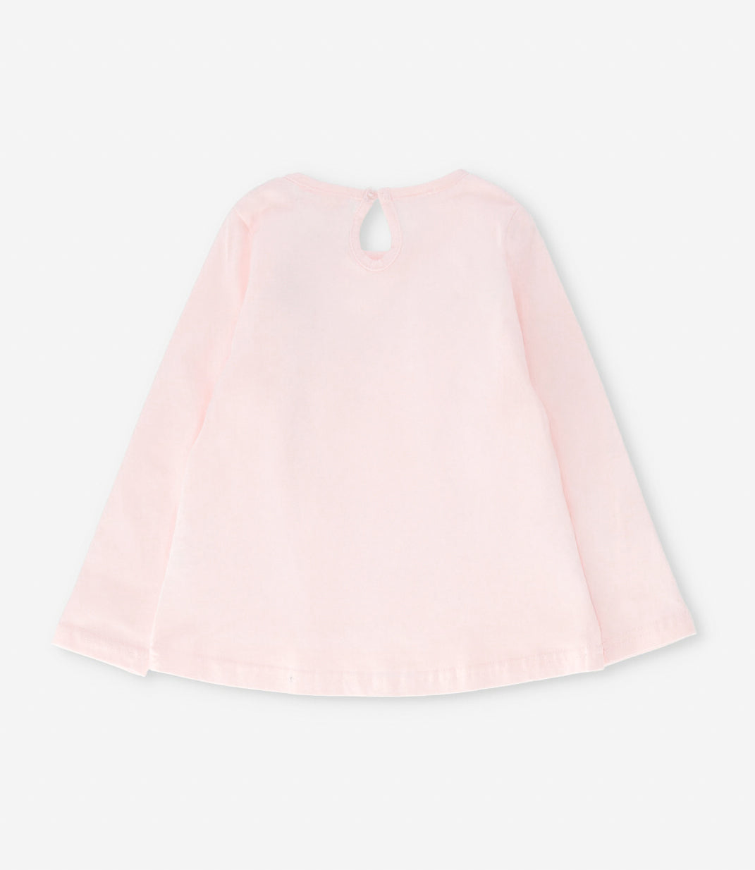 Polera niña con flores 2 años / Rosado