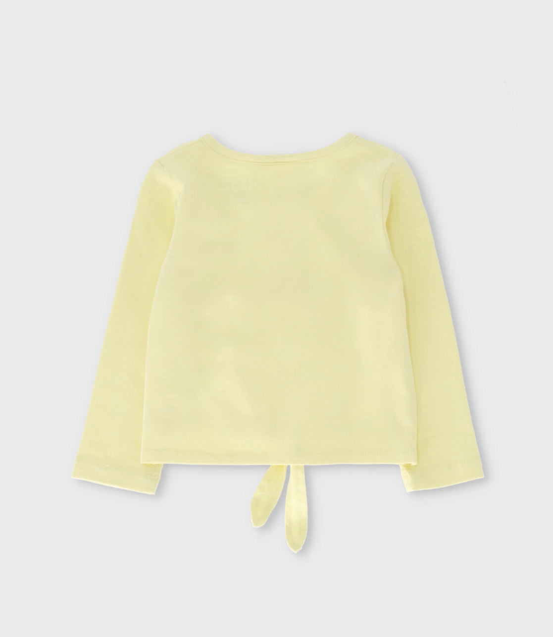 Polera niña con lazo 2 años / Amarillo