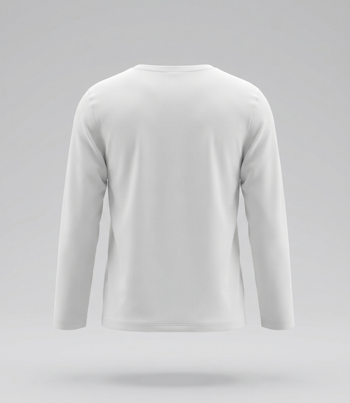 Polera niña con flores 2 años / Blanco