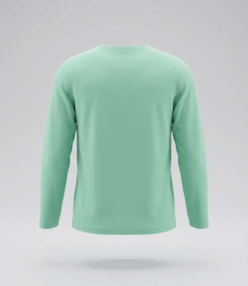 Polera niña con flores 2 años / Menta
