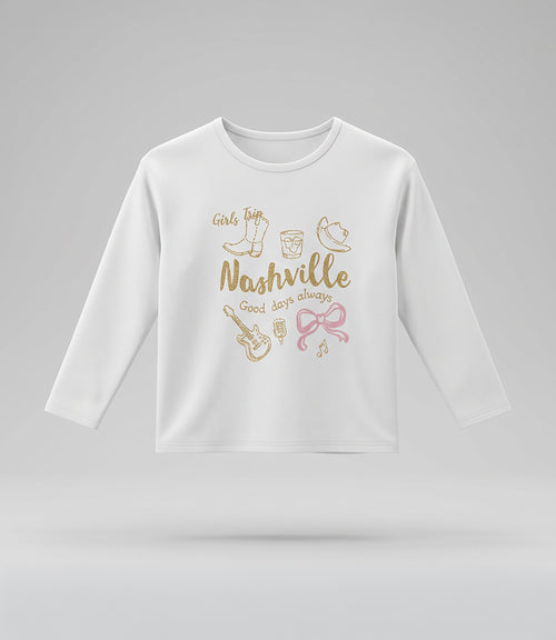 Polera niña nashville 2 años / Crudo