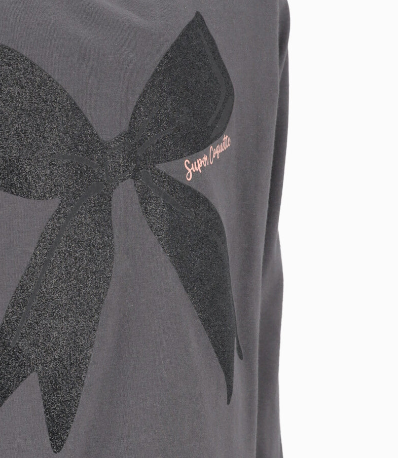 Polera niña con diseño 2 años / Gris