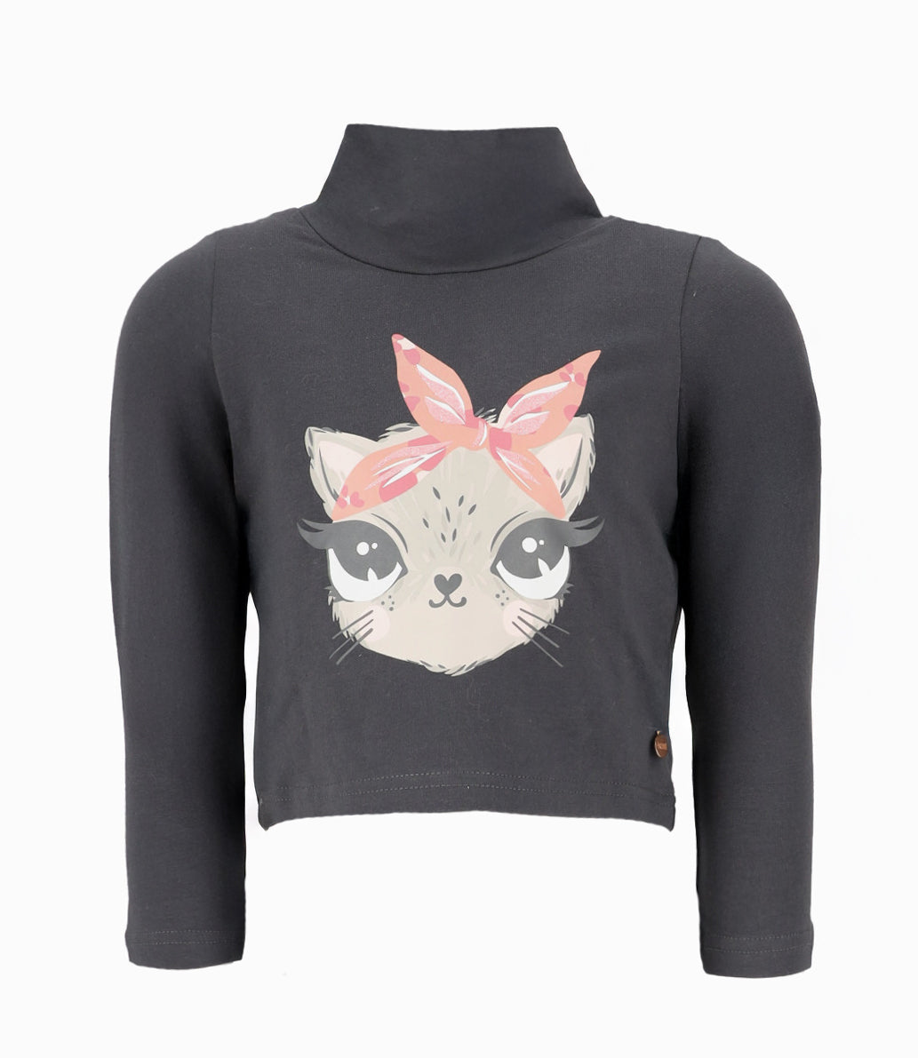 Polera niña beatle 2 años / Gris