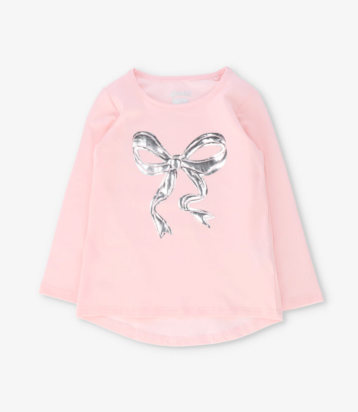 Polera niña con lazo