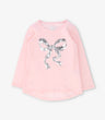 Polera niña con lazo