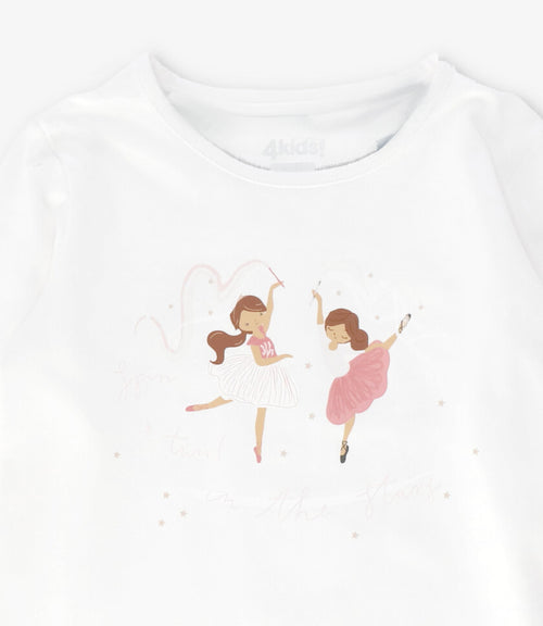 Polera niña bailarinas