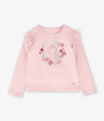 Polera niña con vuelos