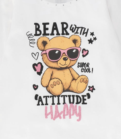 Polera niña happy 2 años / Crudo