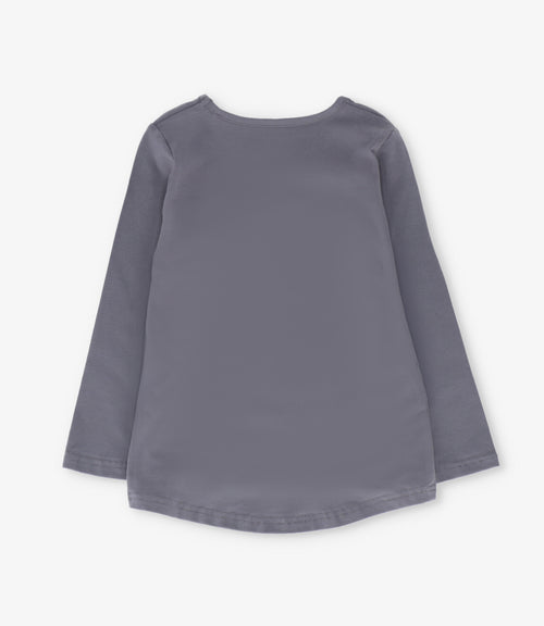 Polera niña happy 2 años / Gris