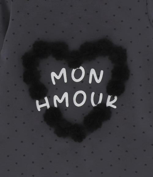 Polera niña mon amour 2 años / Gris
