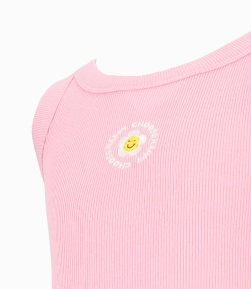 Polera niña con flores 2 años / Rosado