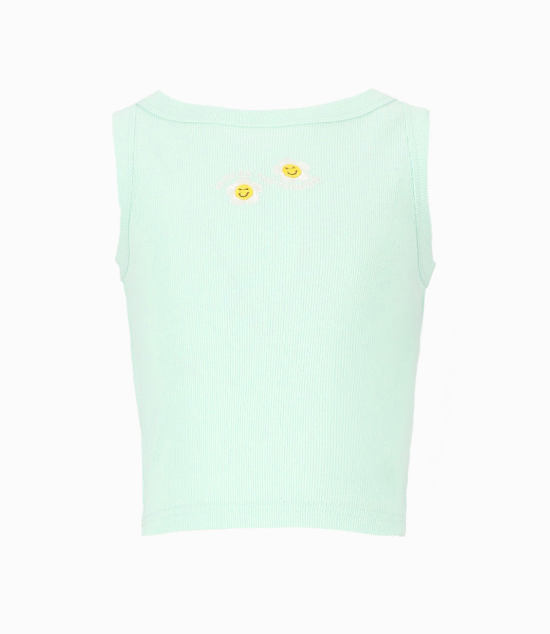 Polera niña con flores 2 años / Menta
