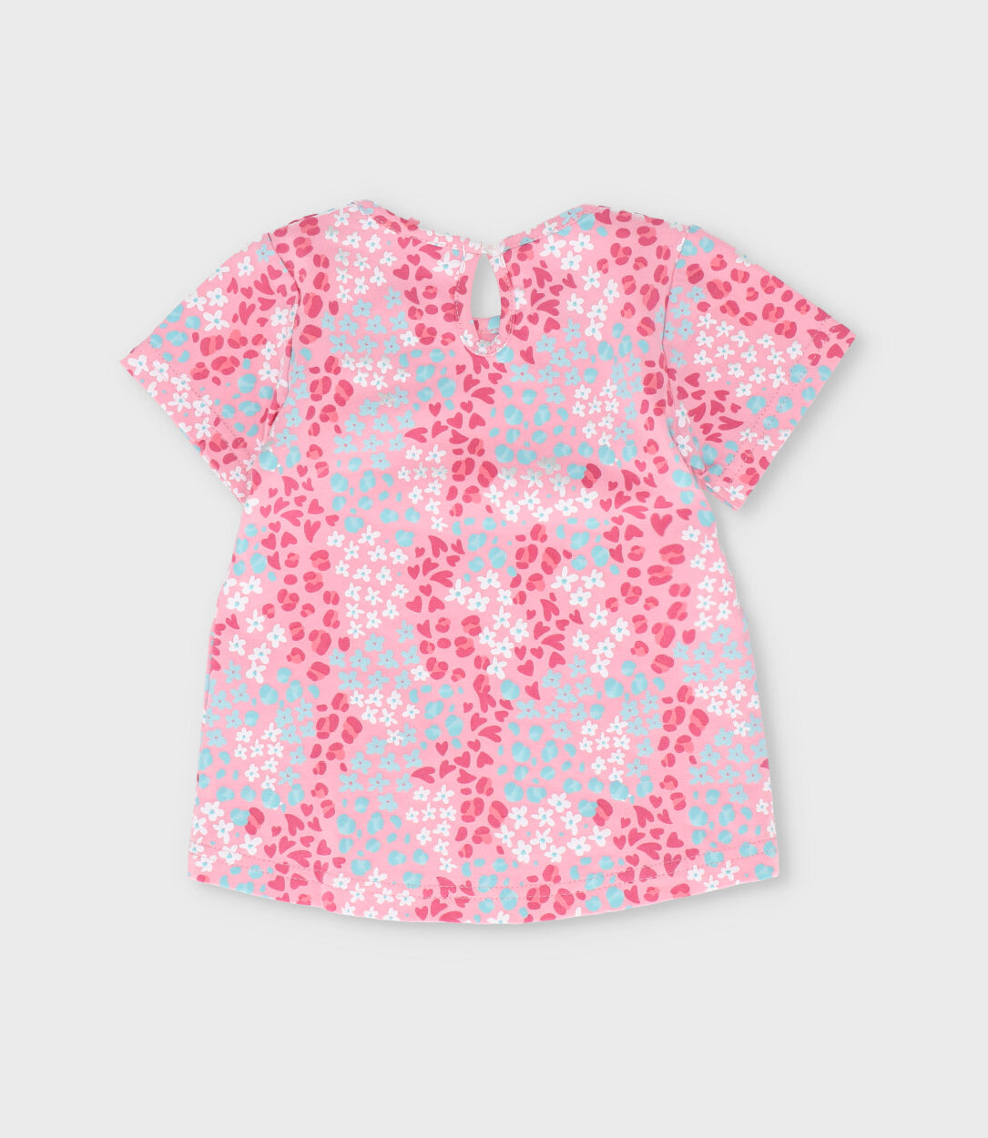 Polera niña con print 2 años / Rosado