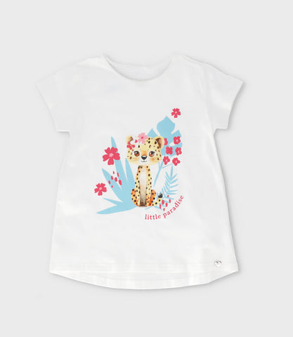 Polera niña con diseño