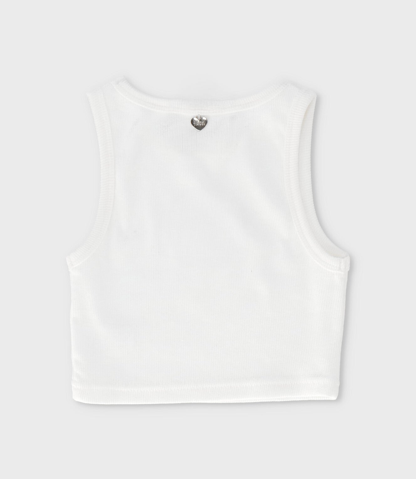 Polera niña sin mangas 2 años / Blanco