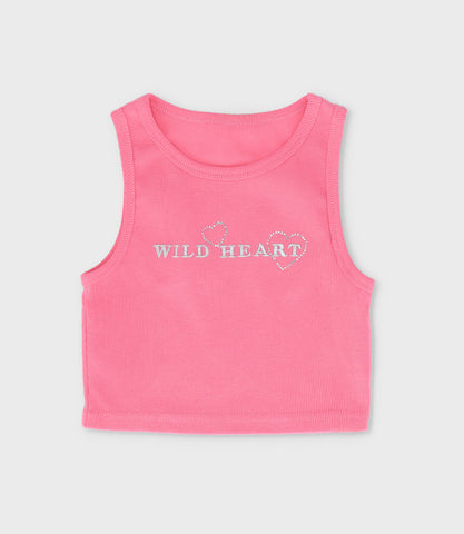 Polera niña sin mangas