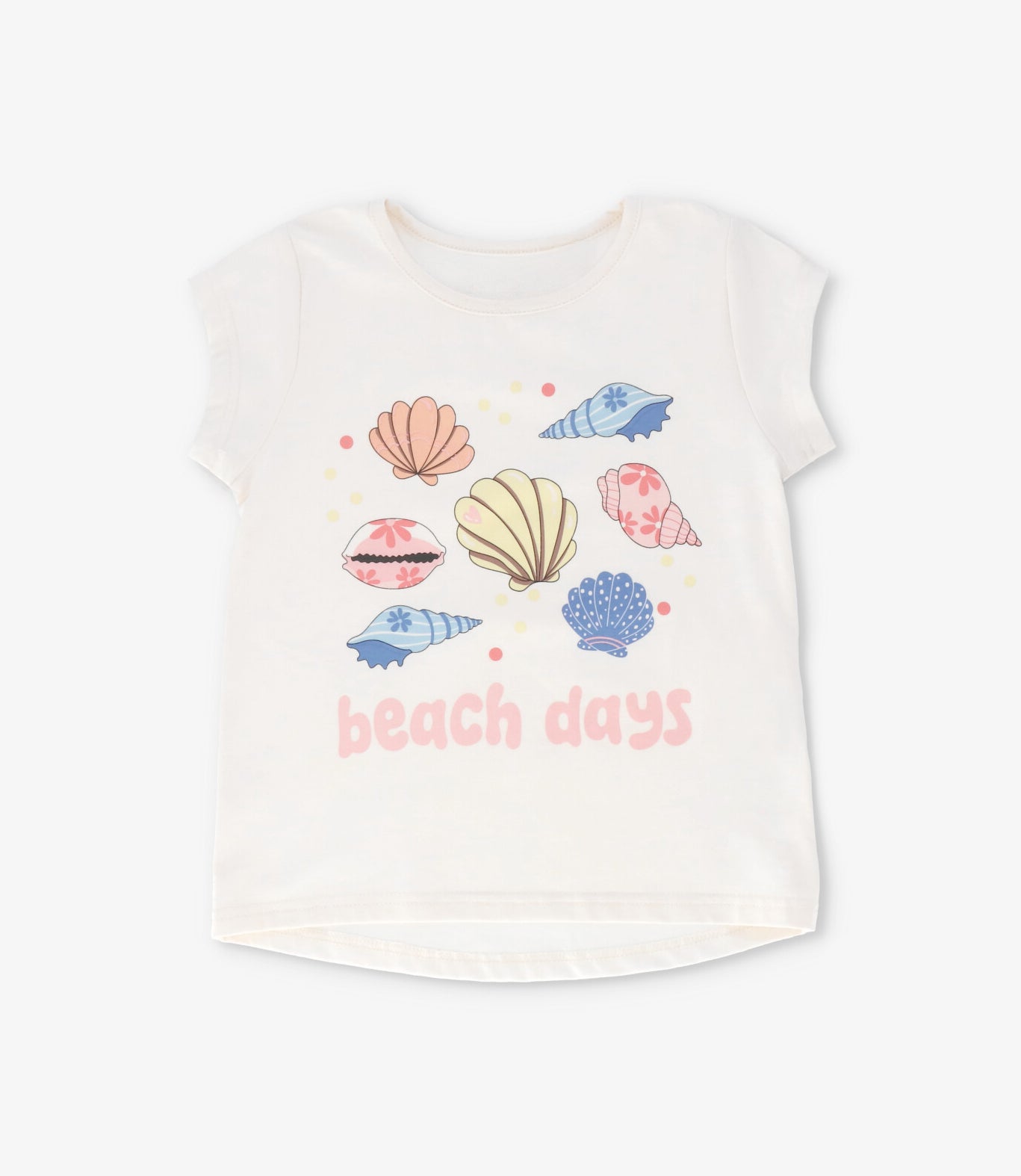 Polera niña beach days 2 años / Crudo