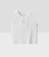 Polera niña crop top