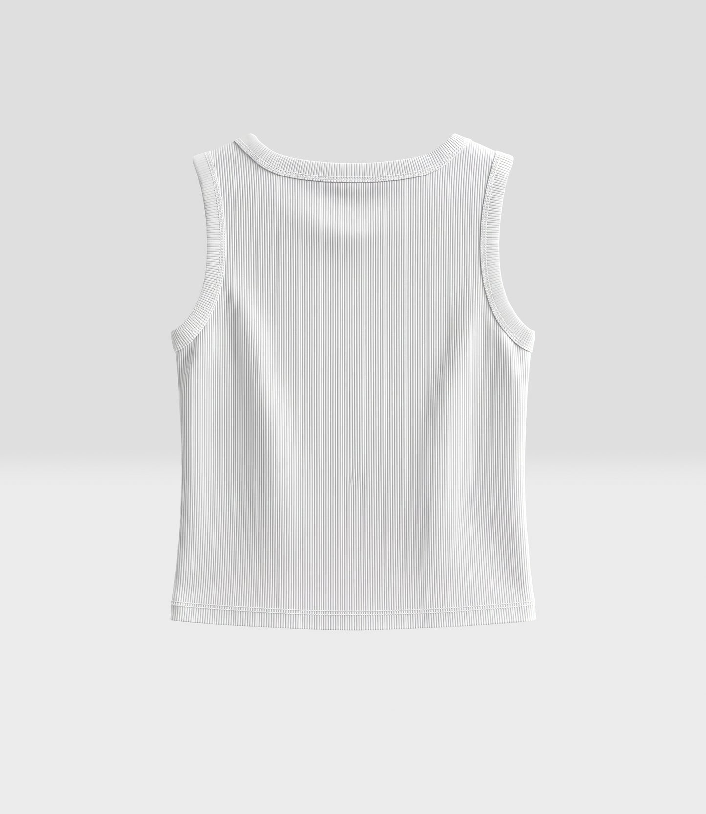 Polera niña crop top 2 años / Blanco