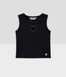 Polera niña crop top