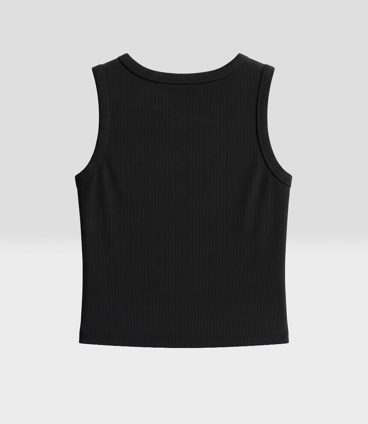 Polera niña crop top 2 años / Negro