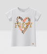 Polera niña animal print