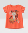 Polera niña animal print