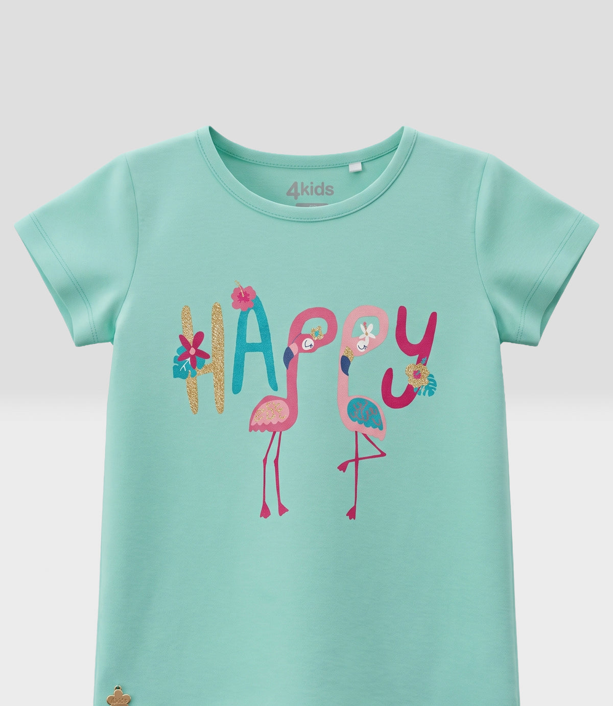 Polera niña happy 2 años / Menta