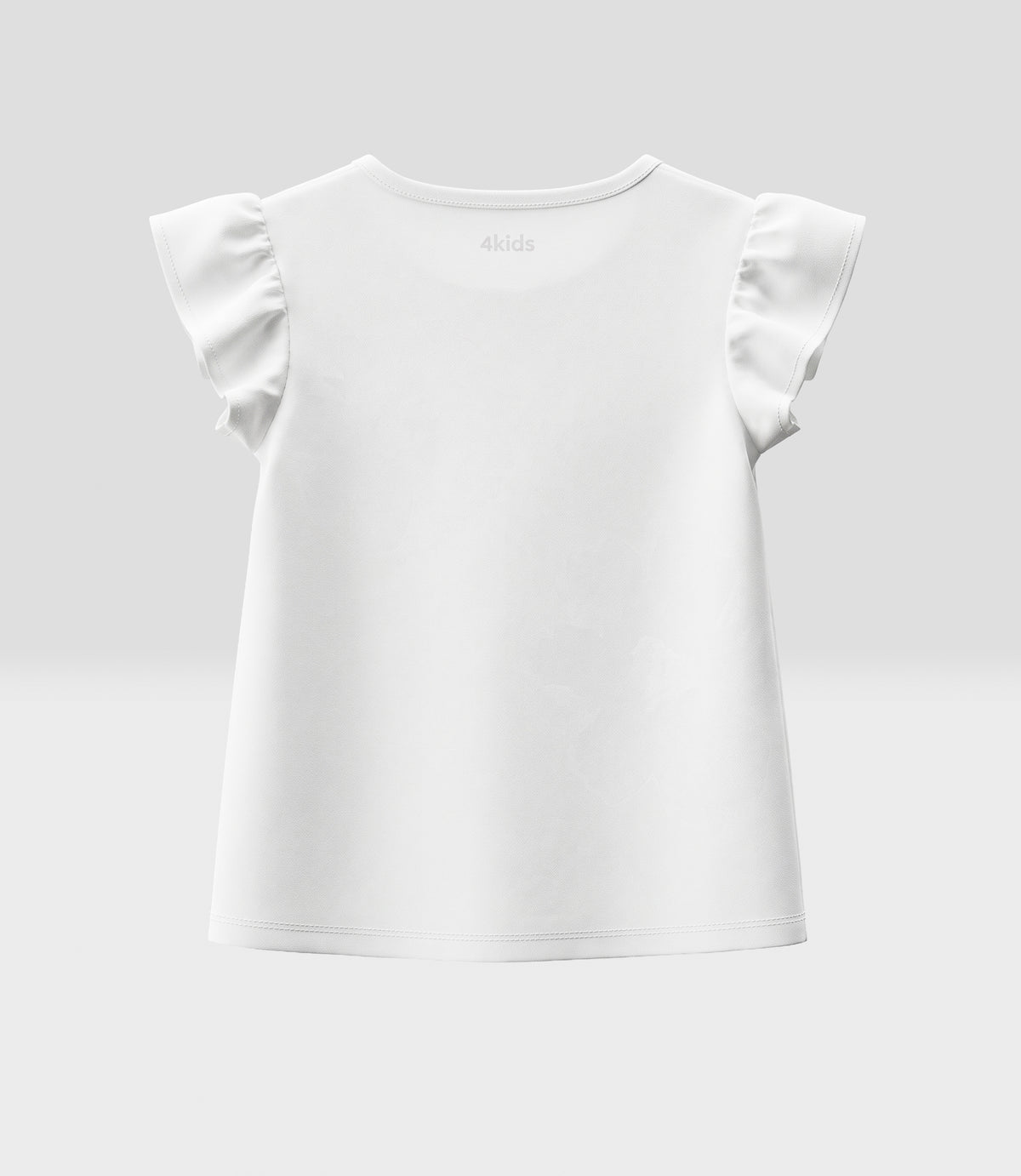 Polera niña flores 2 años / Crudo