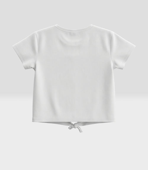 Polera niña gatito 2 años / Crudo