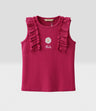 Polera niña con vuelos