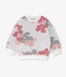 Chaleco niña con flores
