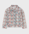Chaqueta niña floreada