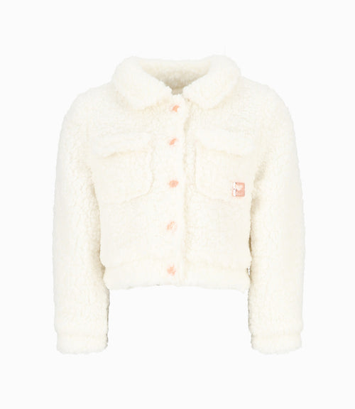 [NO PUBLICAR - GUARDADO] Chaqueta Niña Sherpa 2 años / Blanco